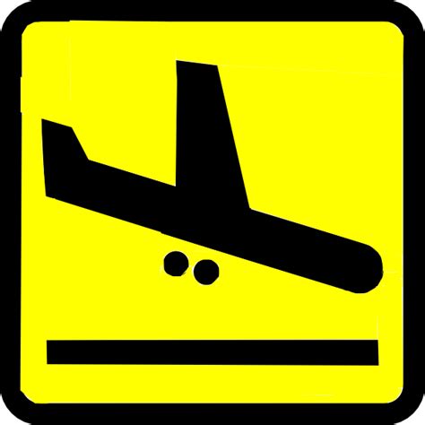 Airport Signs Clipart