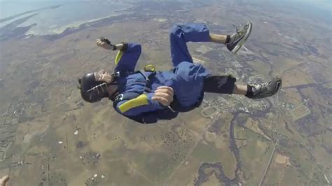 perth skydiver saved by instructor after mid jump seizure video the examiner launceston tas