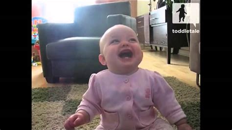 Baby Girl Laughing Hysterically At Dog Eating Popcorn Youtube