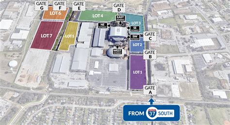 Parking, Directions, & Transportation | Frost Bank Center