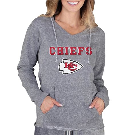 Kansas City Chiefs Concepts Sport Womens Mainstream Hooded Long Sleeve