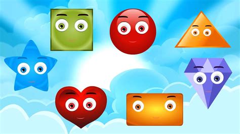 Shapes Song  Nursery Rhymes  The Shapes Song  Shape song  YouTube