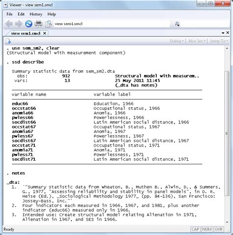 This list presents additional parameters that are recommended to significantly. Structural equation modeling (SEM) | Stata