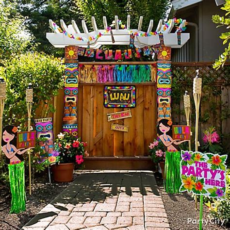 Hawaiian Decorations Ideas  DECORATING IDEAS