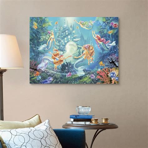 Mermaids Place Wall Art Canvas Prints Framed Prints Wall Peels