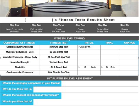Fitness Activities & Apps - Merton Physical Education