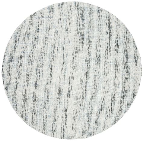 Safavieh Abstract Delia Geometric Striped Wool Area Rug Bluecharcoal