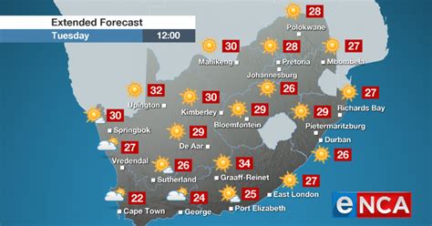 How to use august in a sentence. Weather forecast for Tuesday 10 September 2019 | eNCA