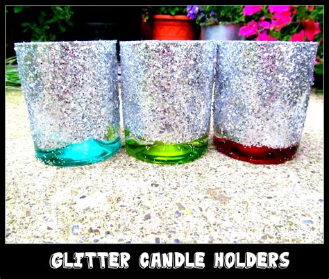 Emkas Beauty Bubble Diy Glitter Candle Holders