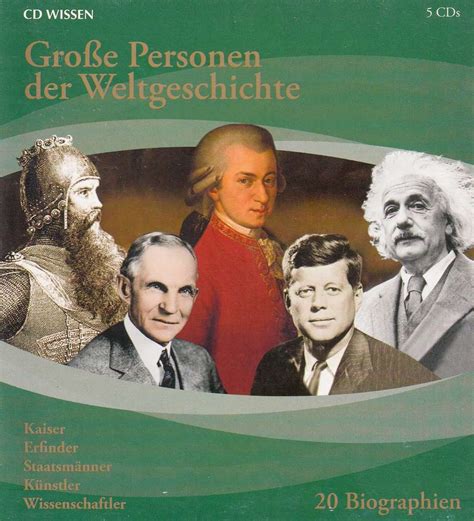 Große Personen der Weltgeschichte - 20 Biographien ...