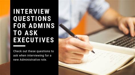 interview questions for executive assistants to ask the executive youtube