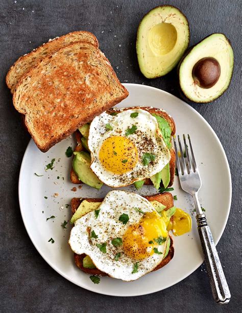 Avocado Egg Toast Pepper Delight