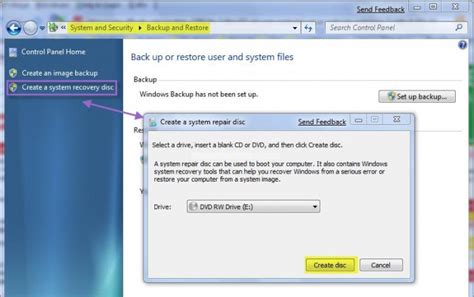 Windows 7 How Do I Create Recovery Discs On A Compaq 615 Super User