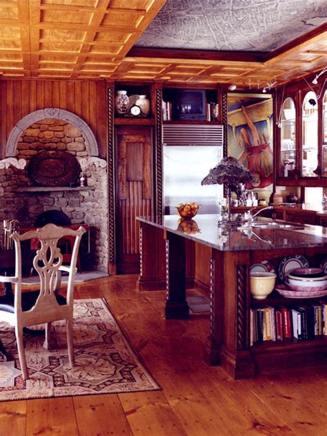 A proper choice of curtains can improve your home's interior, making it cozier and more beautiful. Log Home Interior Design Ideas and Log Home Interiors ...