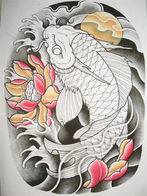 Pin By Axel Contreras On Arte De Tatuaje Japonés Koi Dragon Tattoo