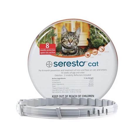 Seresto Cat Tick And Flea Collar Bergview Veterinary Hospital