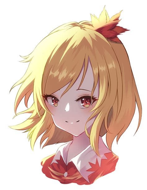 Safebooru 1girl Aki Shizuha Blonde Hair Closed Mouth Commentary Fall 5754478 Hair Ornament