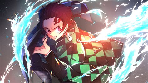 Tanjiro Water Breathing 4K