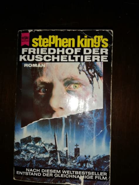 Welches ist euer liebstes buch von stephen king? Rezension: »Friedhof der Kuscheltiere« von Stephen King ...