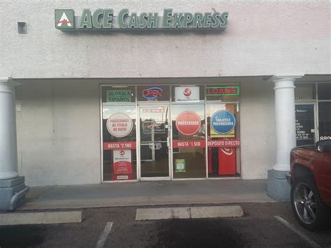 Some prepaid debit cards send an instant alert to the parent as soon as their child makes a purchase. ACE Cash Express - Check Cashing Service Tucson Arizona