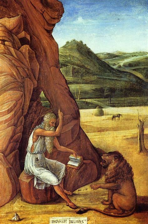 giovanni bellini s first st jerome in the wilderness