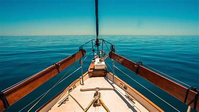 4k Yacht Mar Azul Hintergrundbilder Fondos Yate