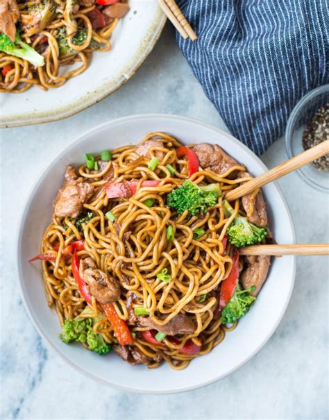 Season chicken with salt and pepper, to taste. This Easy Ramen Noodle recipe with chicken and flavorful ...