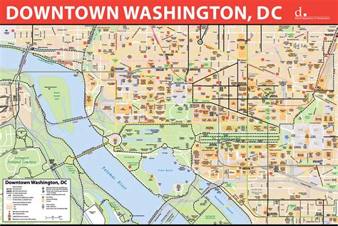 Tour at your own pace! 28 Washington Dc Map Location - Maps Online For You