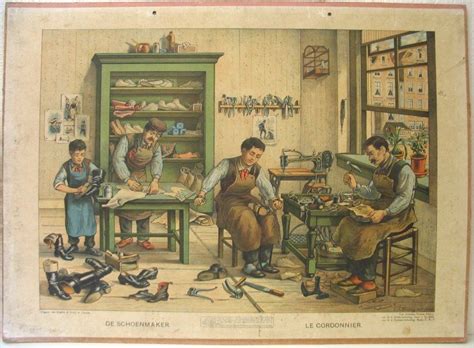 Herfsttij der middeleeuwen, huizinga, johan. Schoolplaten Ambachten & Beroepen | Orthopedie en Schoenen ...