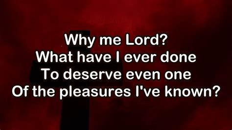 Why Me Lord Lord Help Me Jesus Kris Kristofferson Lyrics Youtube