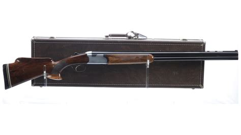 Rifle, shotgun & pistol cases gun parts choke tubes. Beretta Silver Snipe Over Under Shotgun with Case