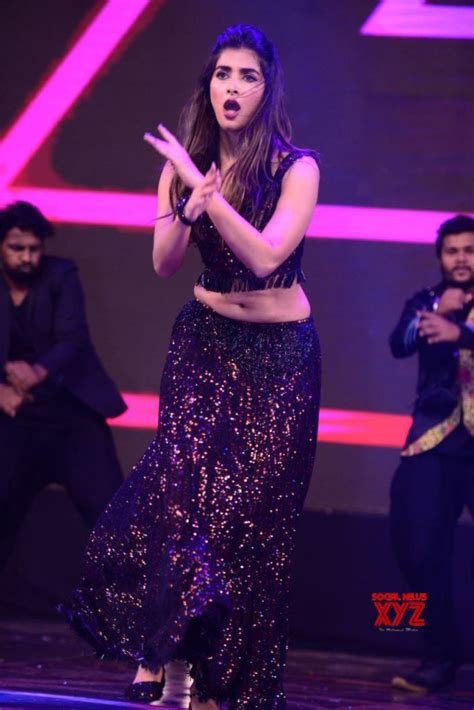 Actress Pooja Hegde Rocking Performance Stills From Cinemahotsavam