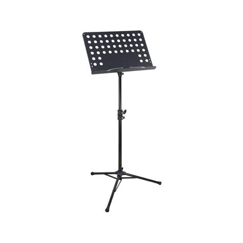 Stagg Folding Orchestral Black Music Stand Mus C5 T Unused In