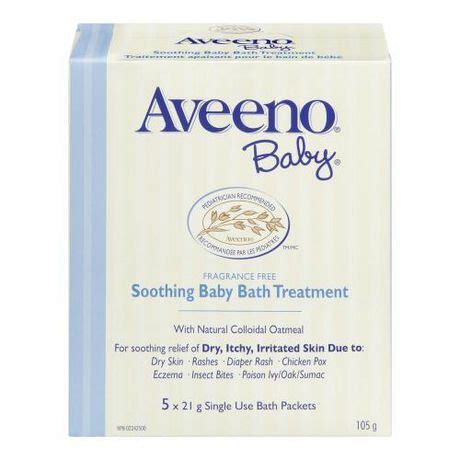 Allow your child to soak in the tub for 15 to 20 minutes. AVEENO® Baby® Soothing Baby Bath Treatment | Walmart Canada