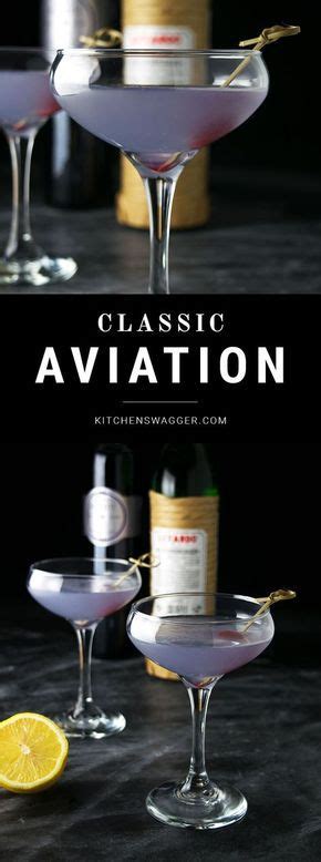 The Classic Aviation Cocktail Is Smooth Flowery Assertive Yet Sweet Bourbon Cocktails