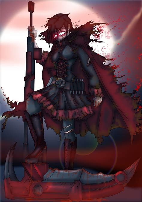 Ruby Rose Brutal Mode Rwby Know Your Meme