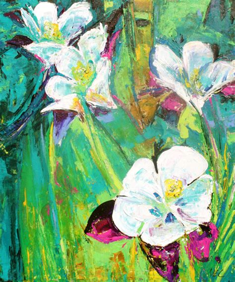 Daily Painters Abstract Gallery Wildflower Wildflowers Contemporary