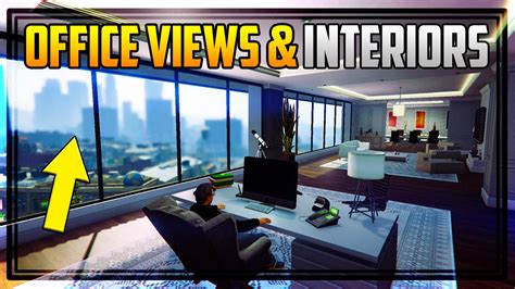 Gta 5 All Office Views Entrances And Interiors How To Become A Ceo