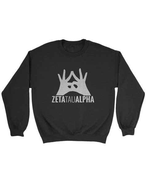 Zta Zeta Tau Alpha Sorority Sweatshirt Sorority Sweatshirts