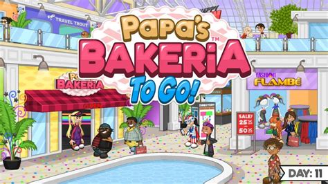 Papas Bakeria To Go — Day 11 All New Year Toppings Unlocked Youtube