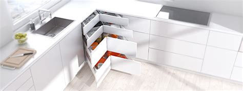 Space Corner Cabinet For Kitchen Utensils Blum