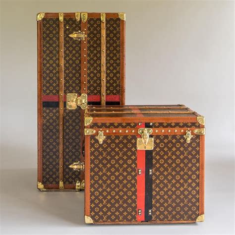 These Vintage Louis Vuitton Trunks Have Spent Their Lives Together