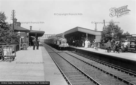 Romford The Railway Station 1908 Francis Frith