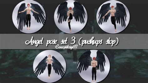 Angel Pose Set 1 2 Ts4 Sims 4 Sims 4 Cc Finds Sims 4 Custom Content