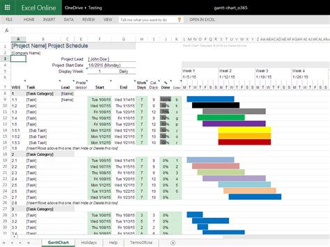 Smart Multiple Project Timeline Template Free Excel Management With