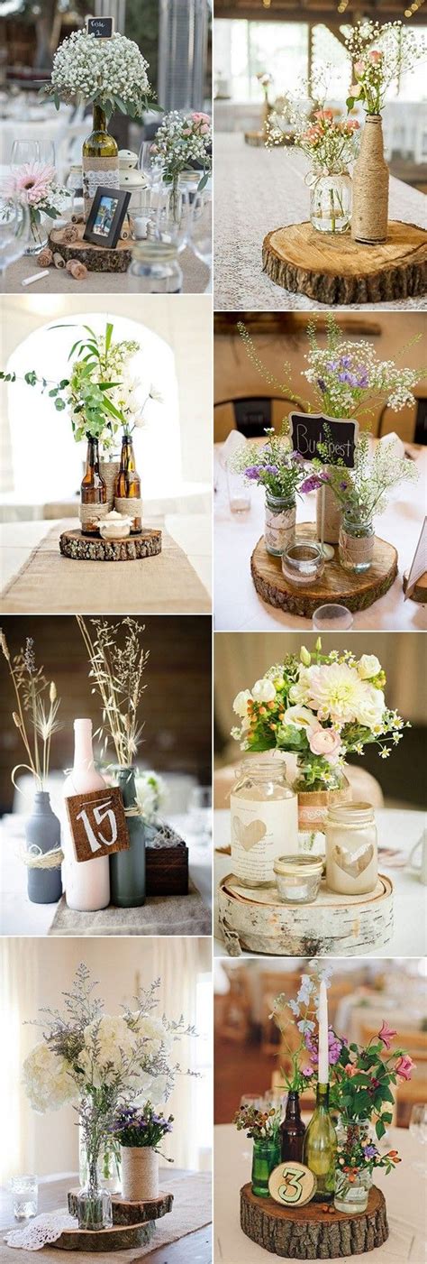 Wine wall décor and wine bottle decorations enhance any room. 20 Creative DIY Wine Bottle Wedding Centerpieces for Your ...