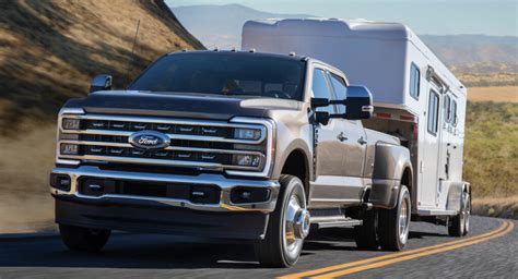 2023 Ford F Series Super Dutys New V8 Diesel Packs 500 Hp And An