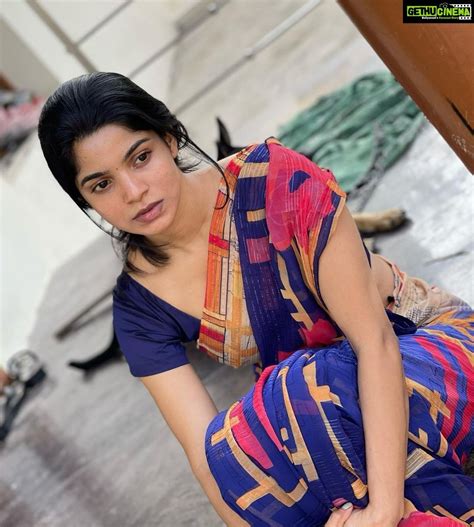 Divya Bharathi Instagram A Saree And A Bun Everything Else