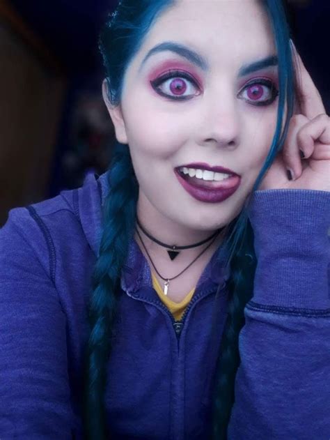 lol crazy jinx league  legends makeup cosplay