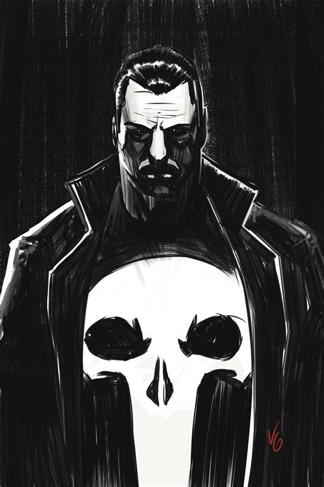 Punisher Sketch By Vitorgorino On Deviantart